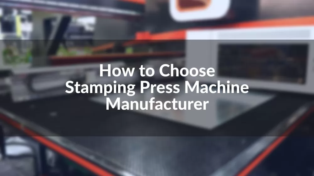 stamping press machine